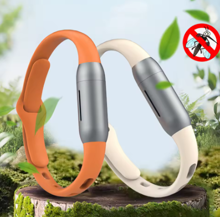 Pulsera antimosquitos multicolor, aceite esencial de planta Natura