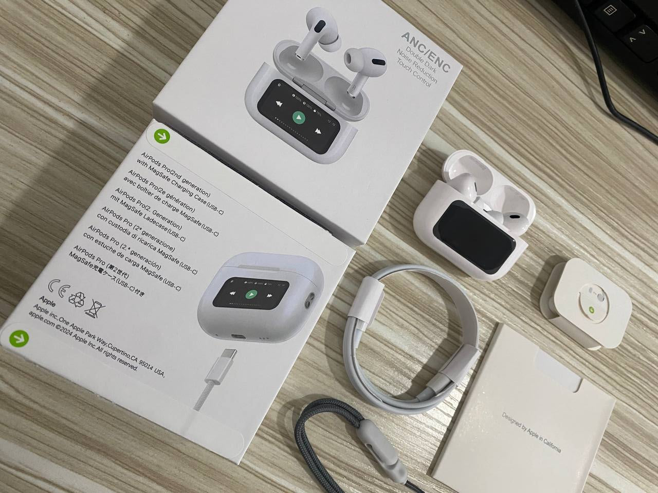 Audifonos Airpods Pro 2 con pantalla
