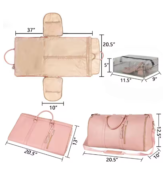 Bolsa de lona convertible 2 en 1