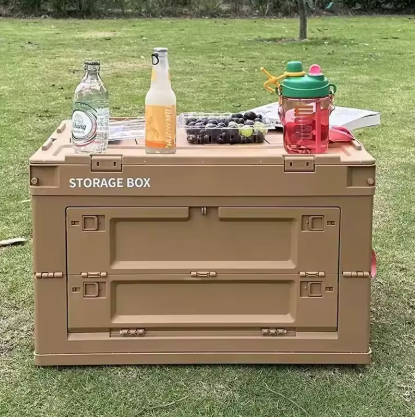 Caja de almacenamiento para acampar
