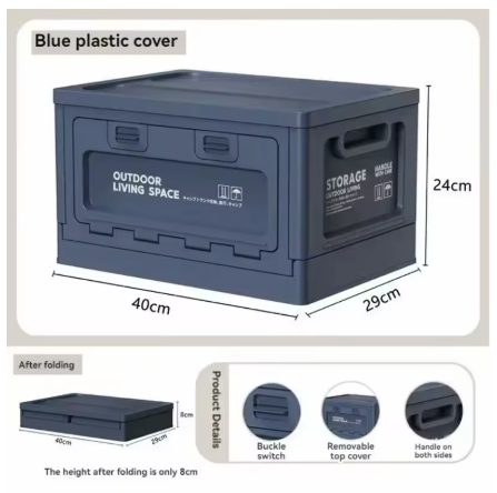 Caja de almacenamiento para acampar