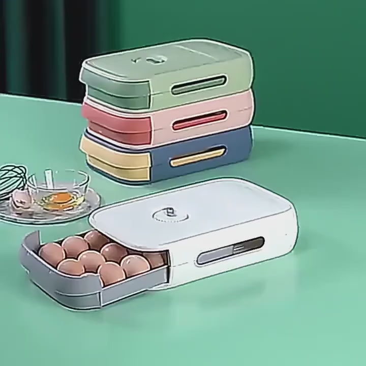 Contenedor de almacenamiento de huevos